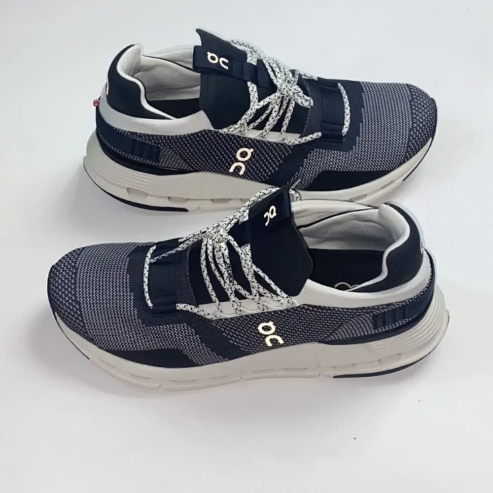 On Running Women’s Black and Gray Sneakers Size W11 US Used Good Condition